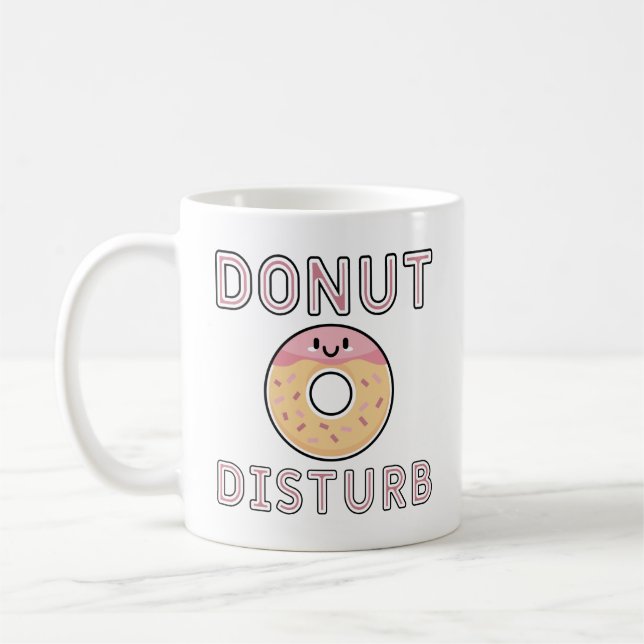 Donut Disturb Kaffemugg (Vänster)