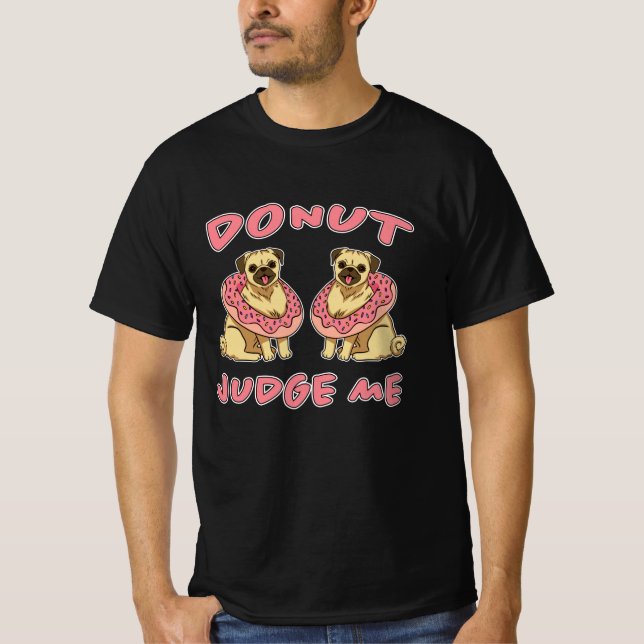 Donut domare Hundar Doughnut Candy Hund Gift T Shirt (Framsida)