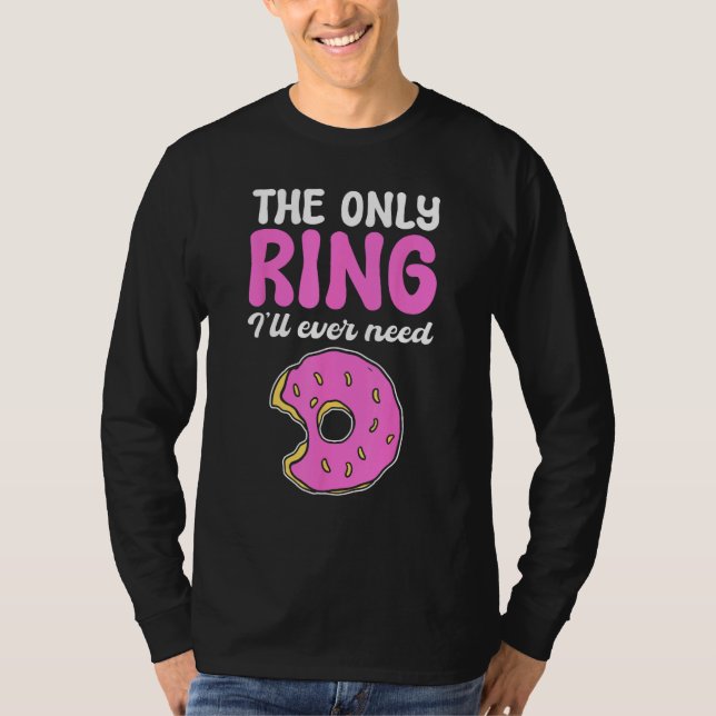Donut Donut Enthusiast T Shirt (Framsida)