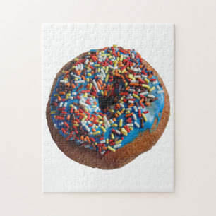 Donut Doughnut Snack Food Kreativ Pussel
