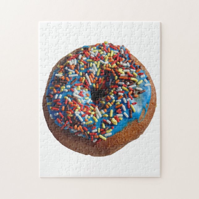 Donut Doughnut Snack Food Kreativ Pussel (Vertikal)