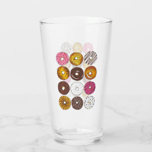 Donut Dozen Breakfast Food Pastries Doughnut Glaskopp
