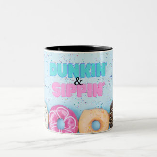 Donut Dunkin' och Sippin' Mugg