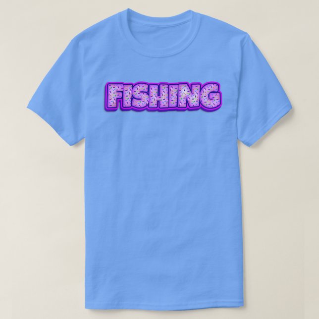 Donut Fishing Baker Donuts Älskare Baking Fisherma T Shirt (Design framsida)