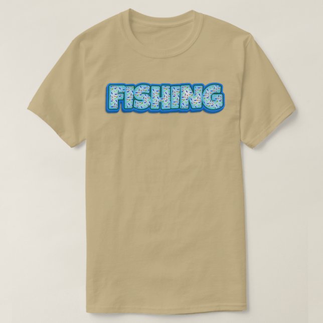 Donut Fishing Baker Donuts Älskare Baking Fisherma T Shirt (Design framsida)