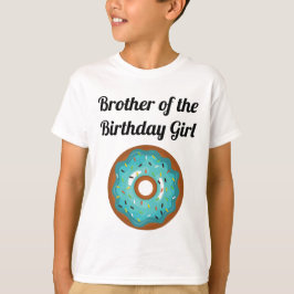 Donut Födelsedagsfest Brother T-Shirt