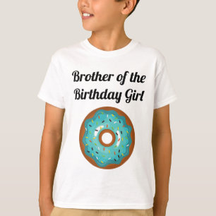 Donut Födelsedagsfest Brother T-Shirt