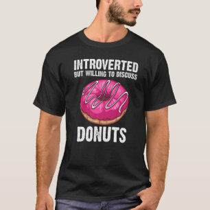 Donut För manar kvinnor Donut Doughnut Foodie T Shirt