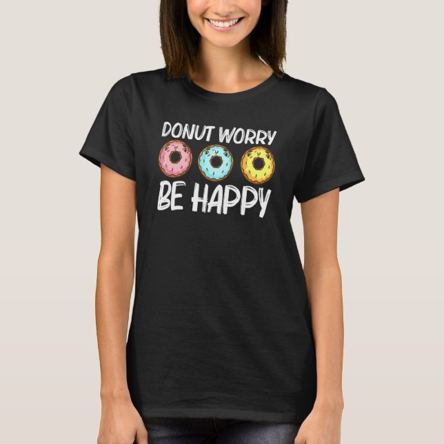 Donut För manar kvinnor Doughnut Baker Foodie _2 T Shirt (Framsida)