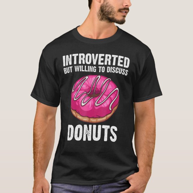 Donut För manar Women Donut Doughnut Foodie 2 T Shirt (Framsida)
