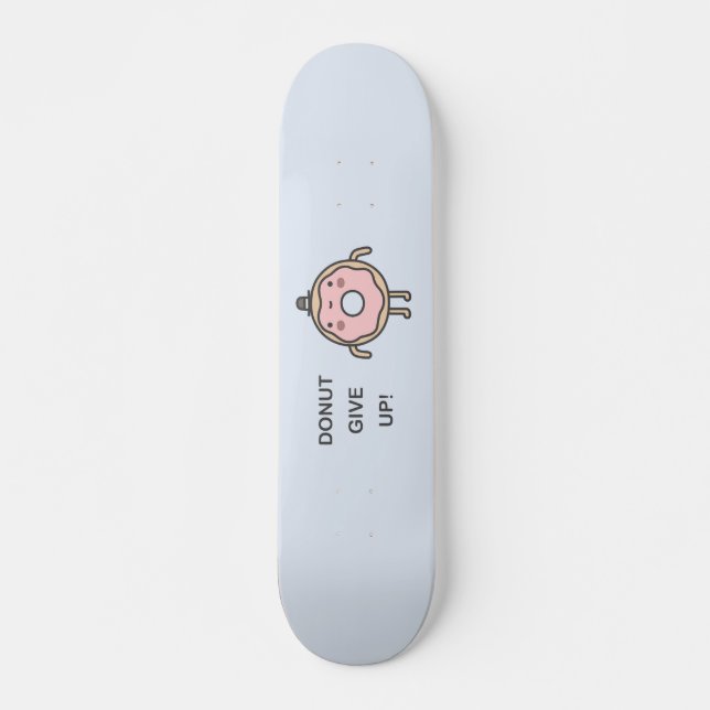 Donut Ge Up! Mini Skateboard Bräda 18,5 Cm (Framsida)