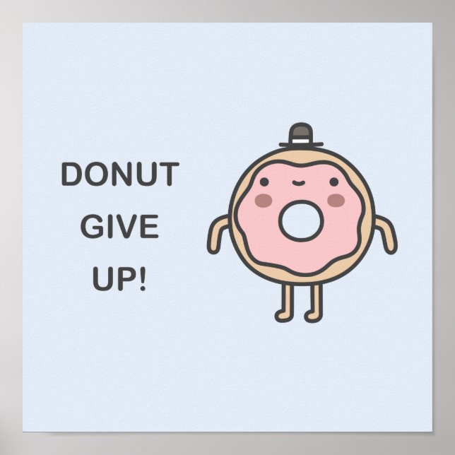 Donut Ge Up! Poster (Framsidan)
