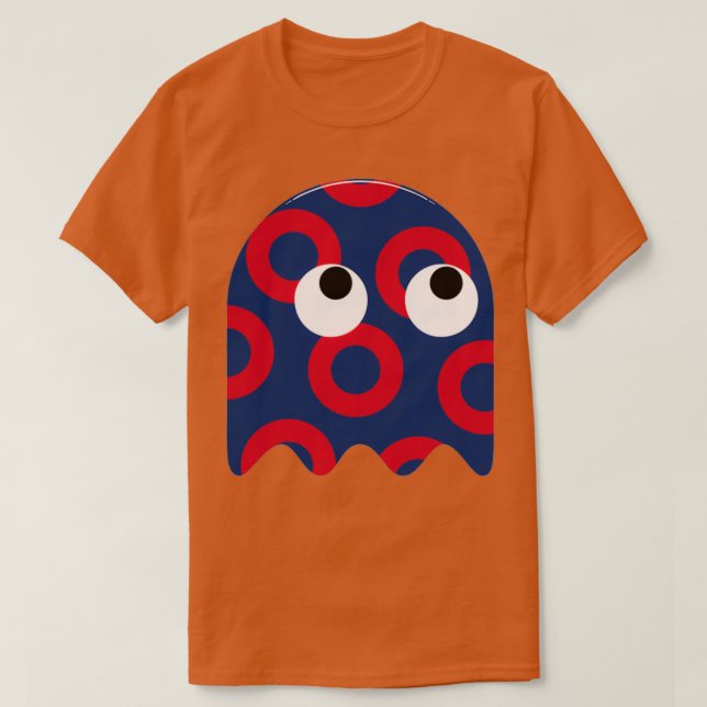 Donut Ghost Phish T Shirt (Design framsida)