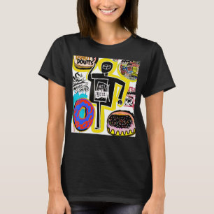 Donut Graffiti Pop Costume Kids Women Manar 2 T Shirt