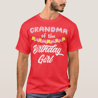 Donut Grandma of the Birthday Girl T Shirt