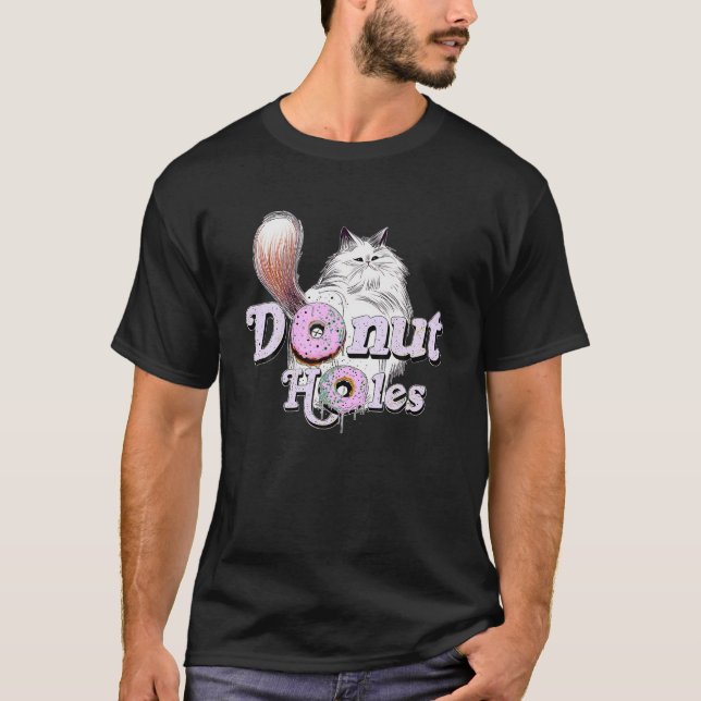Donut Hål Apparel T Shirt (Framsida)