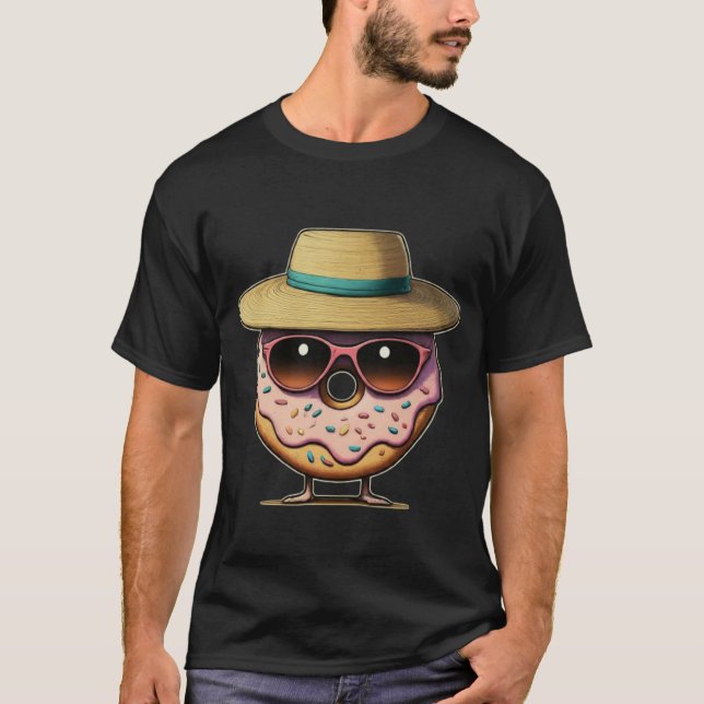 Donut Hål-iday T Shirt (Framsida)