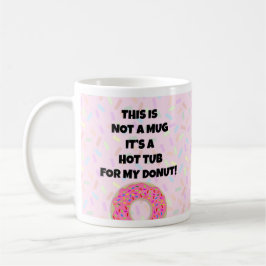 Donut Hett Tub-kaffe Mugg