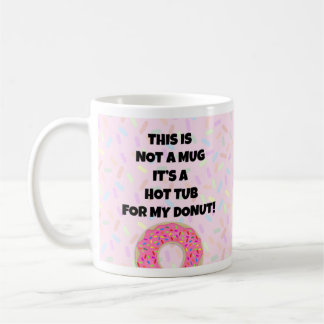 Donut Hett Tub-kaffe Mugg