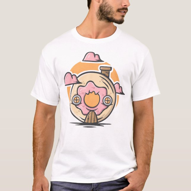 Donut house t shirt (Framsida)