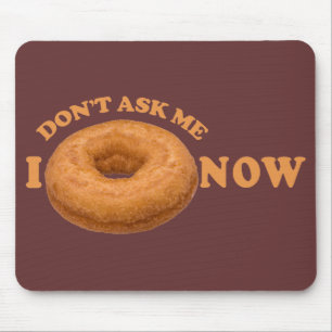 Donut Humor anpassningsbar mousepad Musmatta