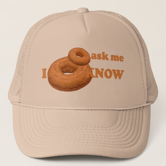 Donut Humor hats - välj färg Truckerkeps (Framsida)