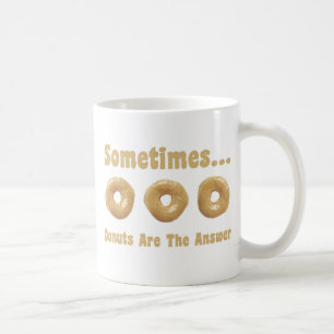 Donut Humor Kaffemugg