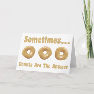 Donut Humor Kort