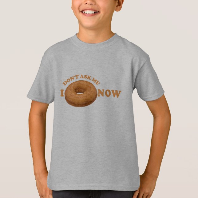 Donut Humor-skjortor - välj stil, färg Tee (Framsida)