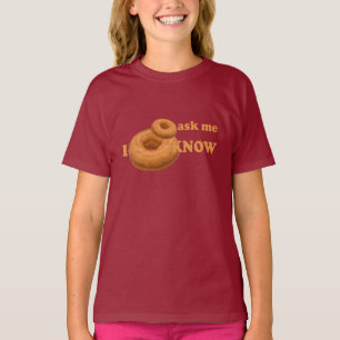 Donut Humor-skjortor - välj stil, färg Tee Shirt
