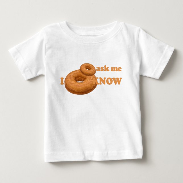 Donut Humor-skjortor - välj stil, färg Tee Shirt (Framsida)