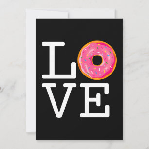 Donut Kärlek Julkort