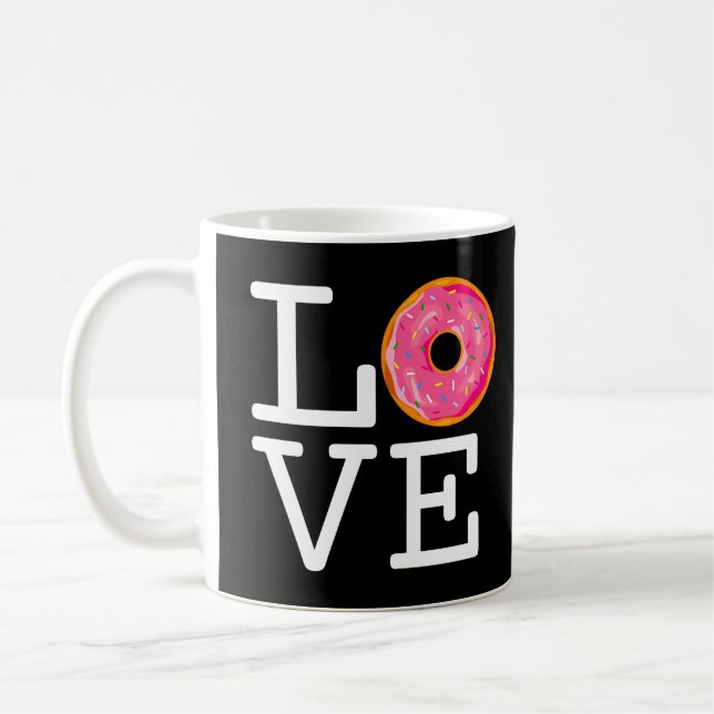Donut Kärlek Kaffemugg (Vänster)