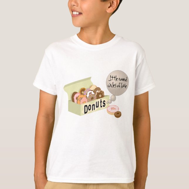 Donut KÄRLEK Tee Shirt (Framsida)