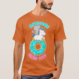 Donut Kitten Unicorn Fantastisk sedan 1997 T Shirt