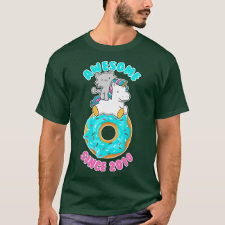 Donut Kitten Unicorn Fantastisk sedan 2010 T Shirt