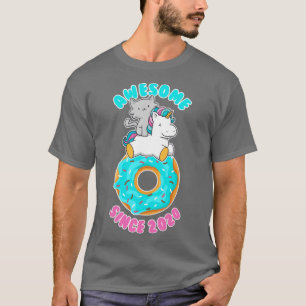 Donut Kitten Unicorn Fantastisk sedan 2020 T Shirt