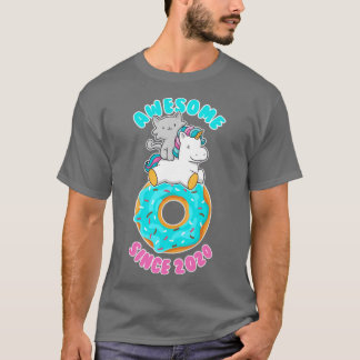 Donut Kitten Unicorn Fantastisk sedan 2020 T Shirt
