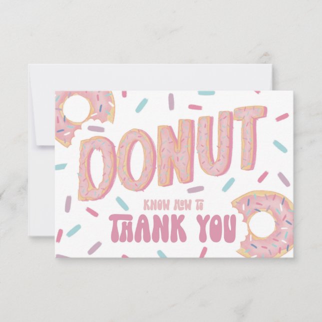 Donut Know How to Tack Kort (Framsida)