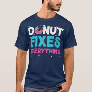 Donut korrigerar allt för ringnötspasta t shirt