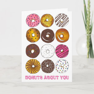 Donut-kortet från Kärlek på Alla hjärtans dag Helgkort