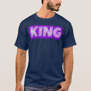 Donut Kung Baker Donuts Älskare Baking Royalty Bak T Shirt