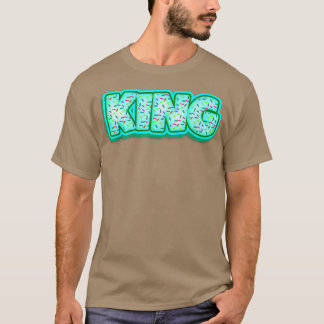 Donut Kung Baker Donuts Älskare Baking Royalty Bak T Shirt