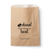 Donut Lämna utan att behandla favoritpåse