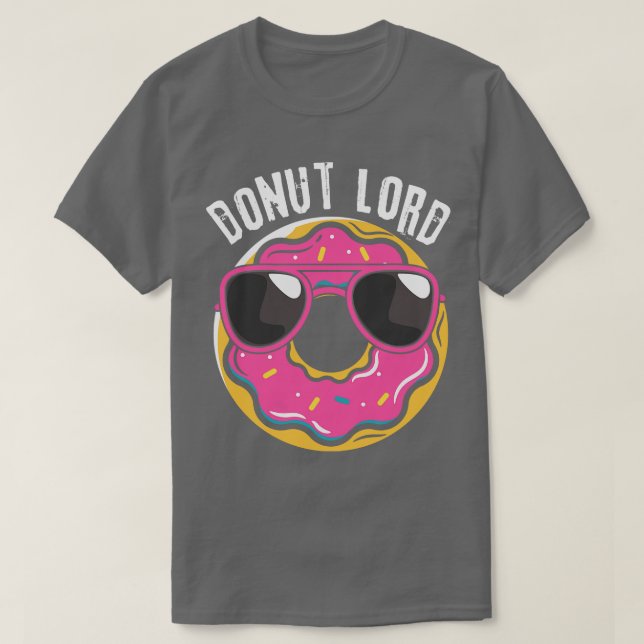 Donut Lord Doughnut Älskare T Shirt (Design framsida)