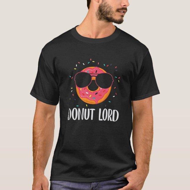 Donut Lord Pretzel Dam Matching Family Doughnut L T Shirt (Framsida)