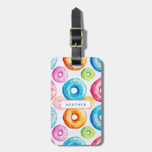 Donut Luggage Taggs Bagagebricka