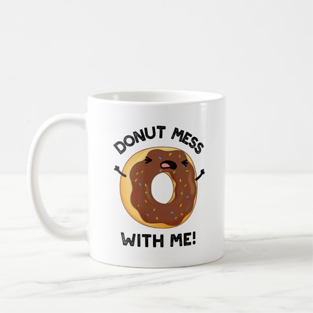 Donut  med mig. kaffemugg (Vänster)