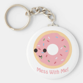 "Donut"  med mig Nyckelring