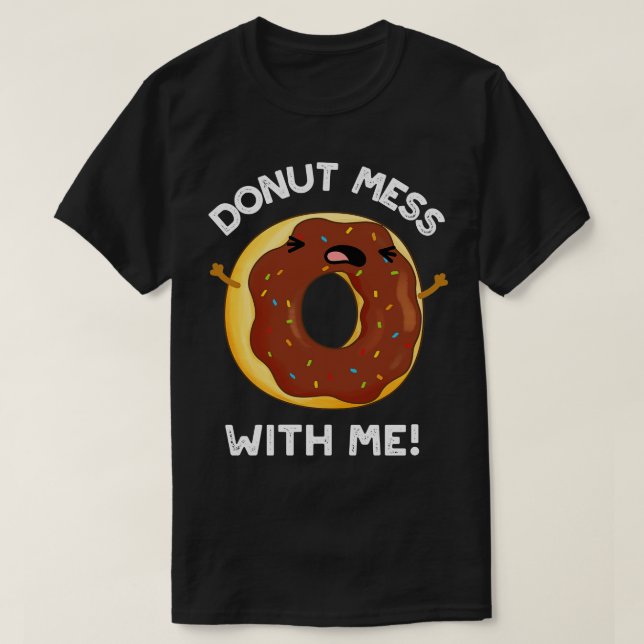 Donut  med mig. t shirt (Design framsida)
